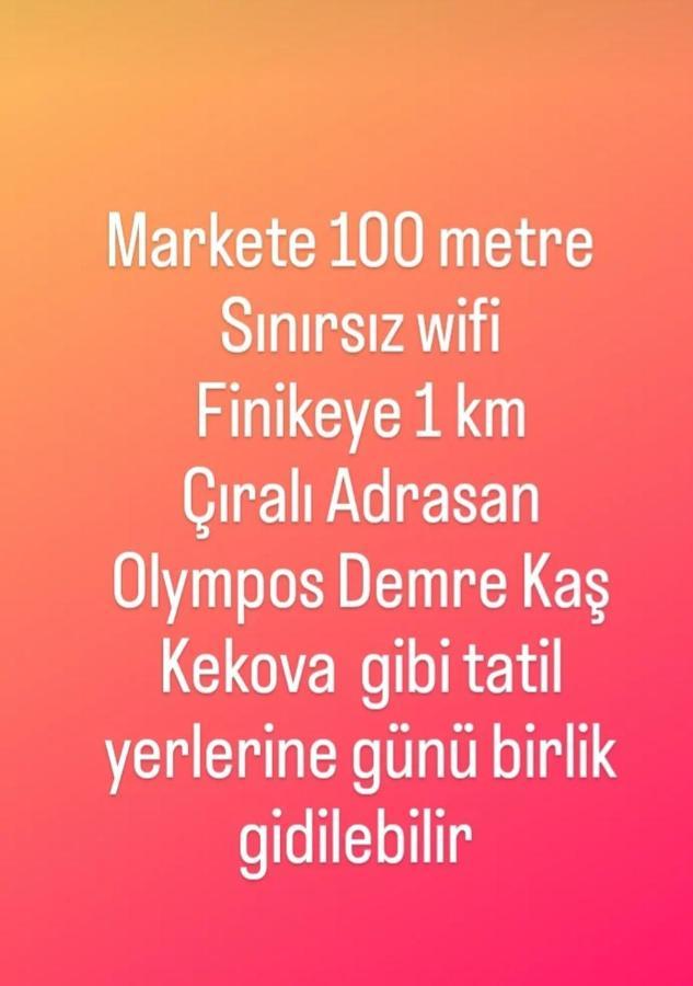 Апартаменты Finike Apart Экстерьер фото